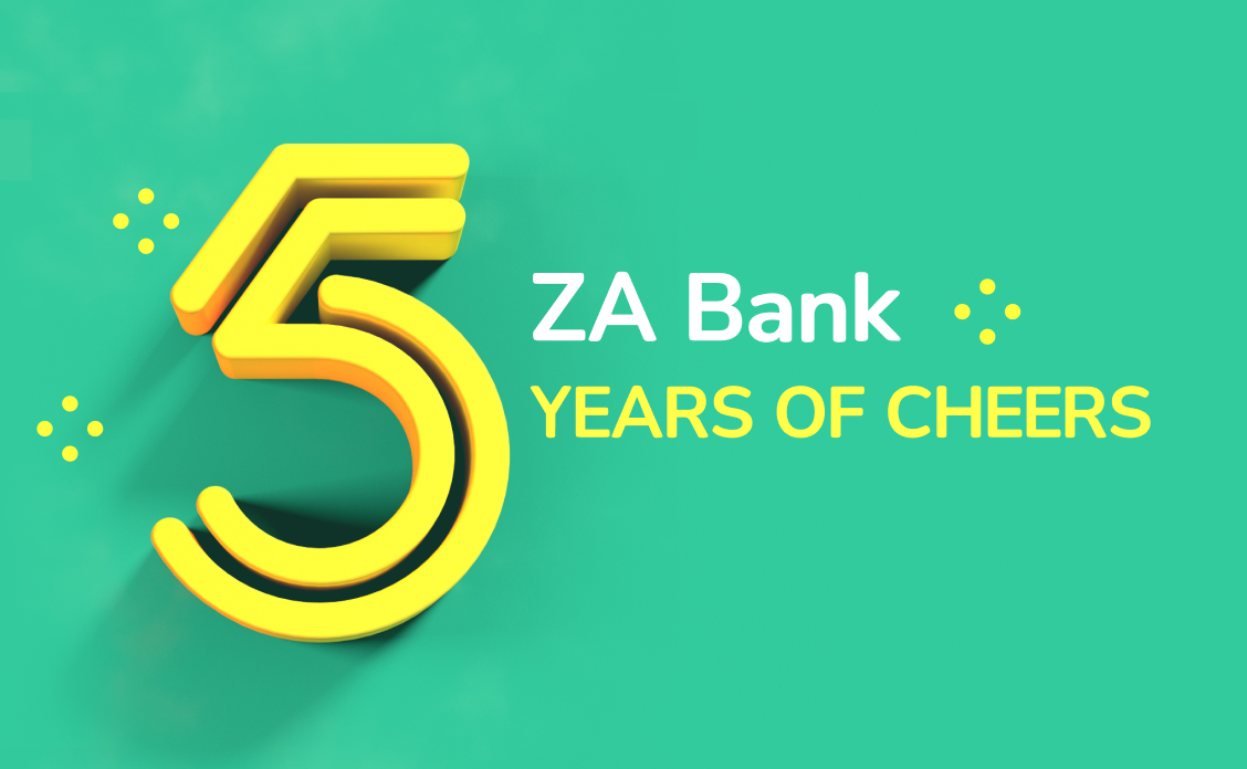 【ZA Bank】 🎊 5 Years of Cheers: HKD 5 mil worth of lai see and 10,000 coffees are waiting! 